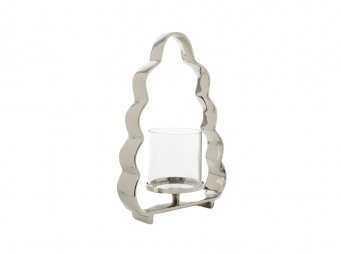 AK.IU0215 SILVER MUMLUK H34*22*11,5 CM 